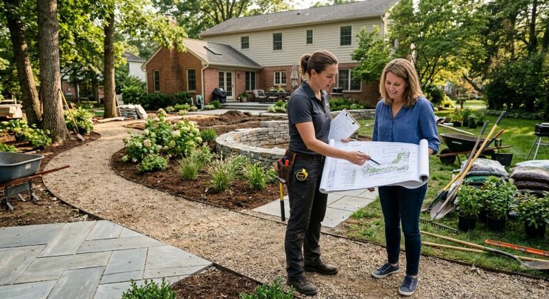 Landscaping Installation