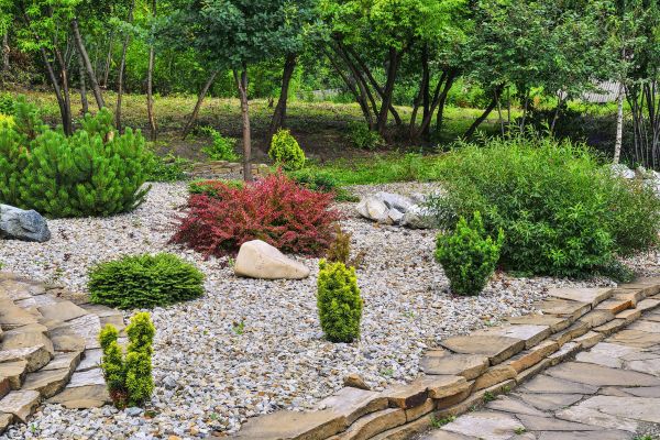 Rock Landscaping in North Fort Myers