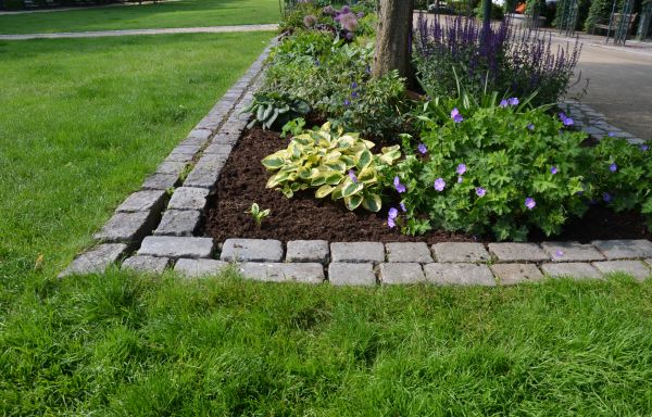 Flower Bed Mulching in North Fort Myers