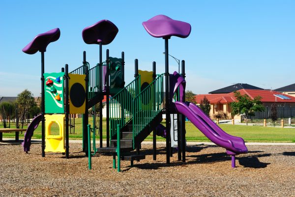 Playground Mulch Removal in North Fort Myers